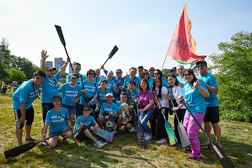  HKETONY DragonRiders take part in the 44th Boston Hong Kong Dragon Boat Festival.