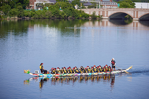 The HKETONY has donated a new dragonboat to the 44th Boston Hong Kong Dragon Boat Festival.