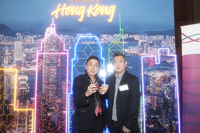 1 A touch of Hong Kong magic was added to the evening’s celebration when a cocktail inspired by the famous Hong Kong dessert mango pomelo sago, and another one using an award-winning craft gin distilled in Hong Kong were served.