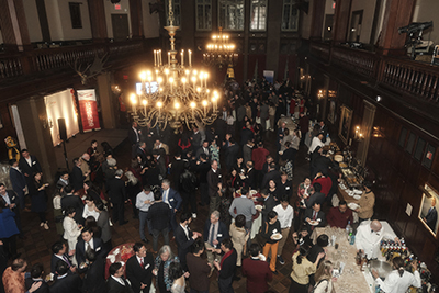 1 Some 400 guests attended the spring reception hosted by the Hong Kong Economic and Trade Office in New York on February 15 to celebrate the Year of the Dragon.