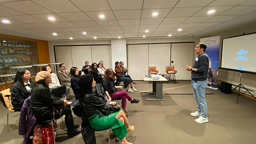  Film producer Paul Chan shared insights on the Hong Kong documentary 